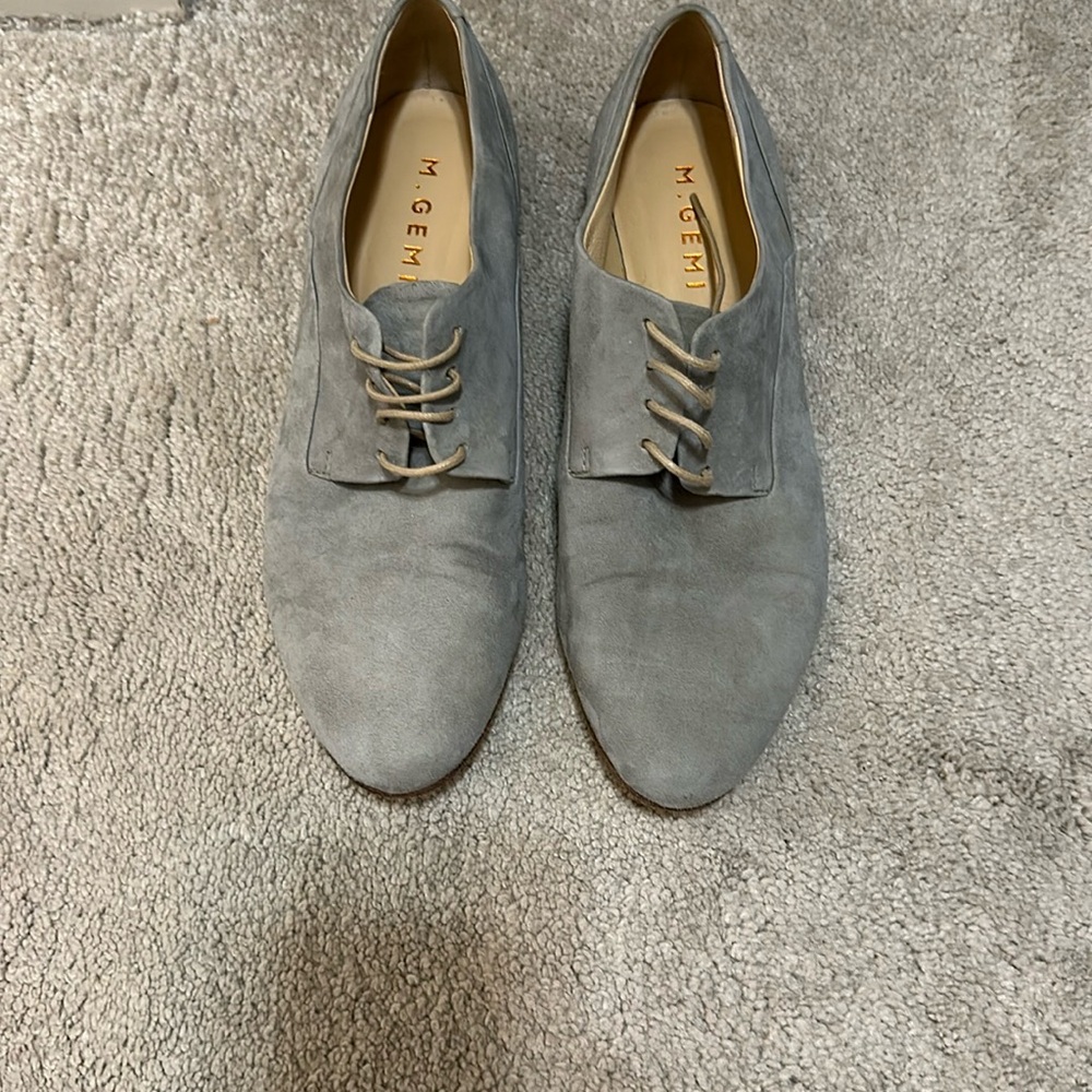 M. Gemi Women’s Blue Gray Suede Shoes